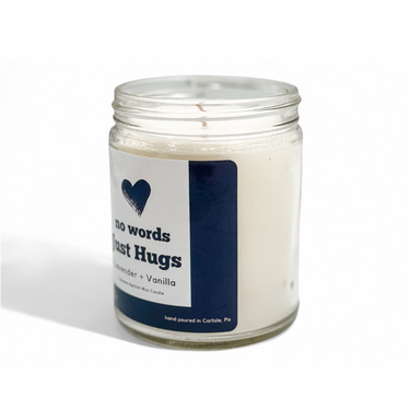 No Words, Just Hugs – 7 oz Candle